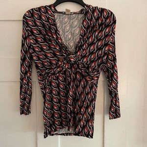 Harold’s Blouse with crisscross Empire’s Waist